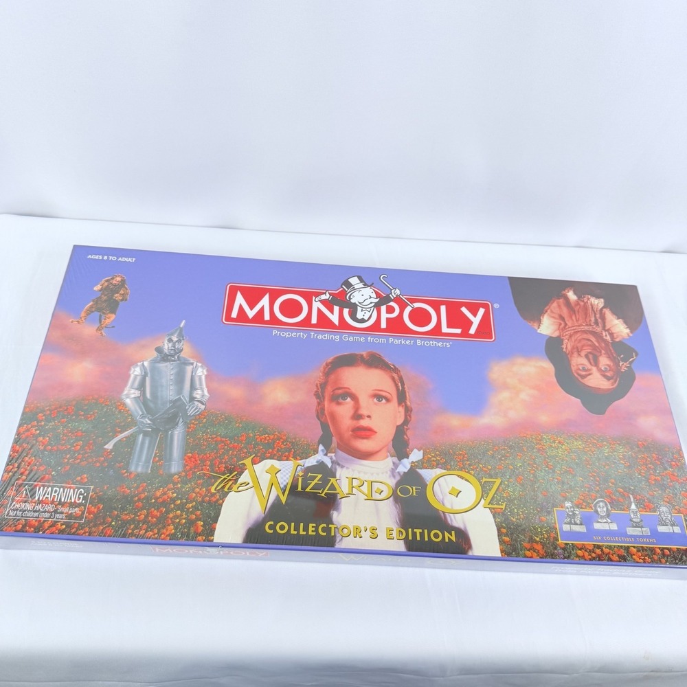 The Wizard Of Oz Monopoly Collector's Edition Board Game 1998